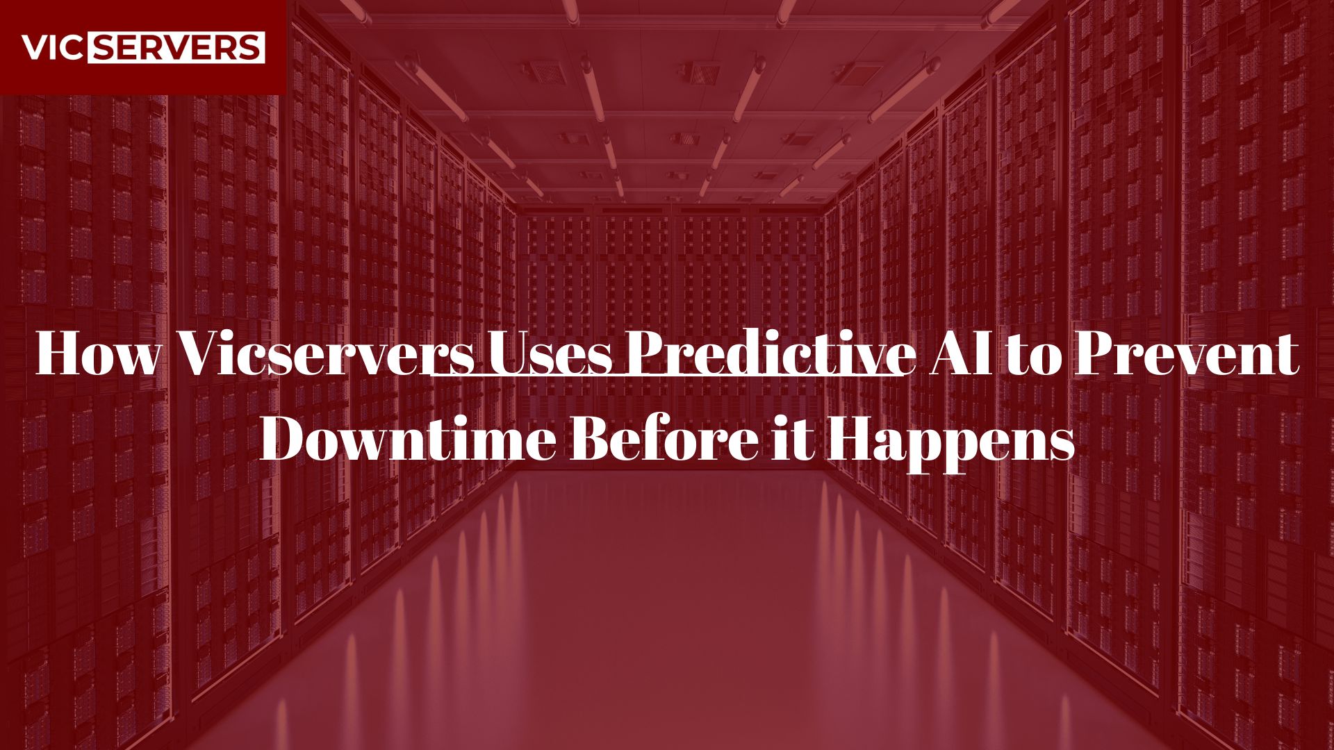 How Vicservers Uses Predictive AI to Prevent Downtime Before it Happens
