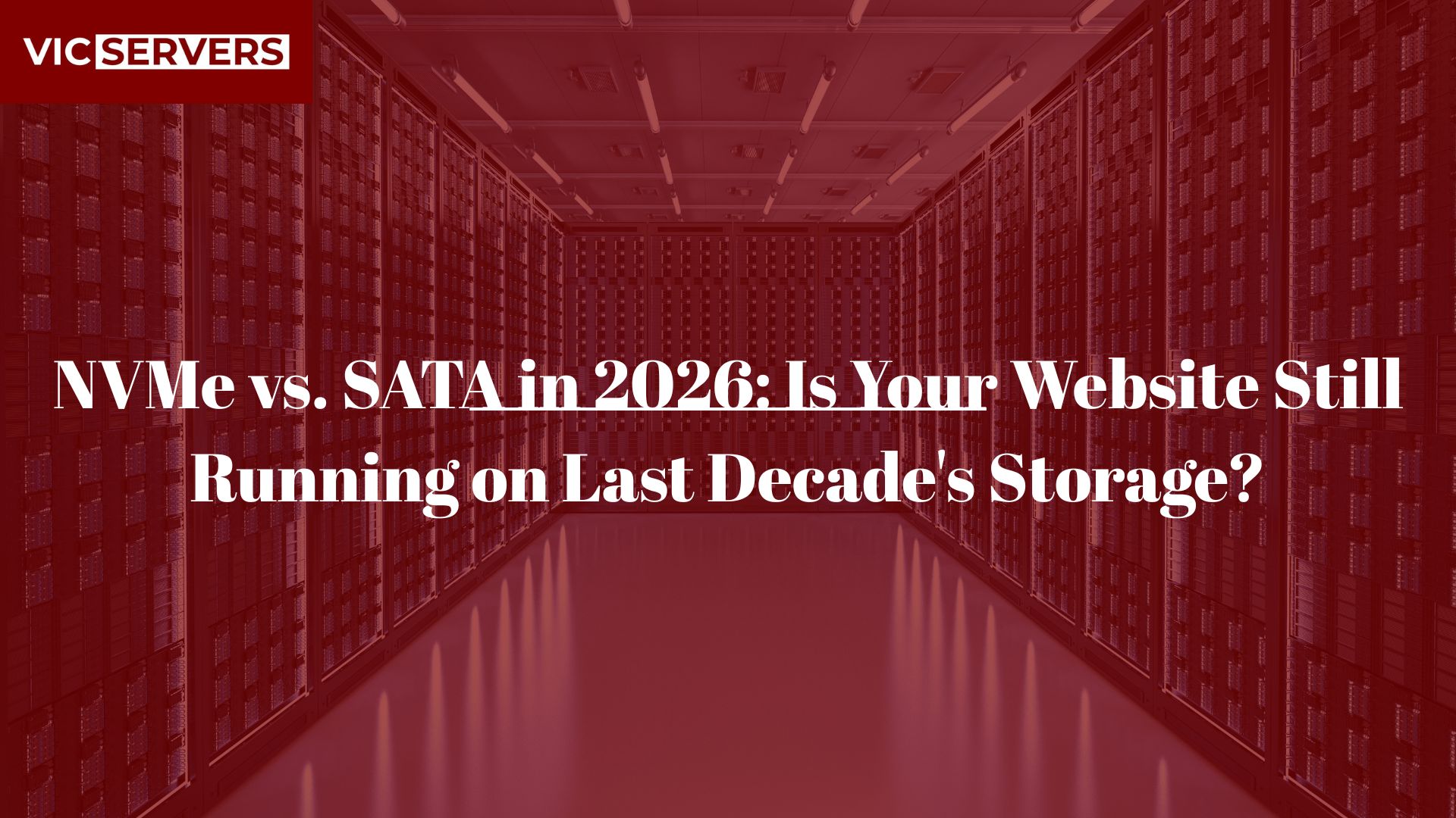 NVMe vs. SATA in 2026: Is Your Website Still Running on Last Decade’s Storage?